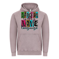 Vintage Zinc sarcasm is my love language Vintage Hoodie - Zillion Design Studio