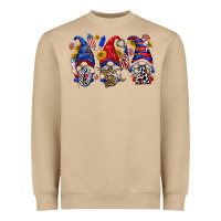 Mushroom usa with gnome billie wilder Heavyweight Sweatshirt - texasbilliewilder