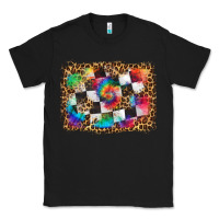 Black race leopard and tie dye background Classic Tee - HRA Design Shop
