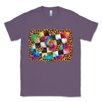 Lavender race leopard and tie dye background Classic Tee - HRA Design Shop