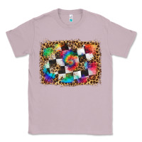 Lilac race leopard and tie dye background Classic Tee - HRA Design Shop