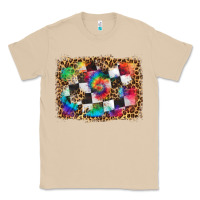 Mushroom race leopard and tie dye background Classic Tee - HRA Design Shop