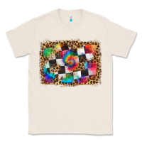 Natural race leopard and tie dye background Classic Tee - HRA Design Shop