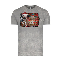 Cloud Rock all i want for christmas is a cow aztec Vintage Tee - RanaPortraitStore