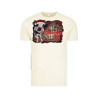 Vintage Arctic all i want for christmas is a cow aztec Vintage Tee - RanaPortraitStore