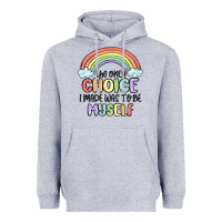 Heather Grey gay pride Heavyweight Hoodie - MaliasSmallBusiness