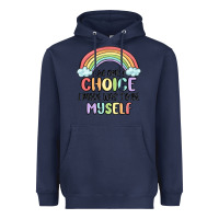 Navy gay pride Heavyweight Hoodie - MaliasSmallBusiness