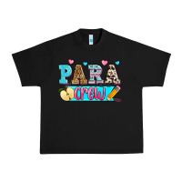 Black para crew Urban Heavy Tee - Zillion Design Studio