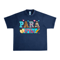 Navy para crew Urban Heavy Tee - Zillion Design Studio