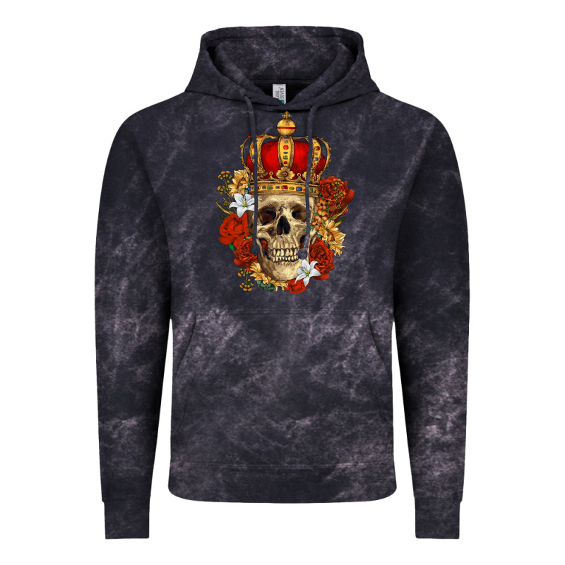Skull King Vintage Hoodie by RanaPortraitStore | Teevron