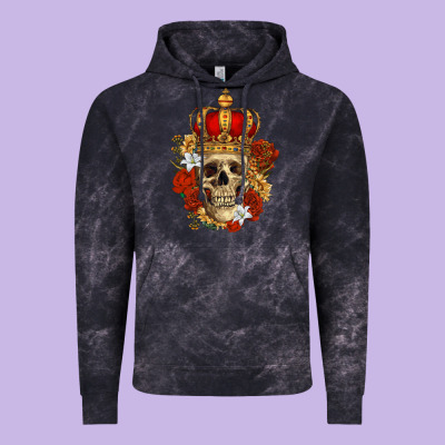Vintage Hoodie Skull King