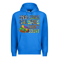 True Royal King Cake Calories Don't Count Mardi Gras Premium Hoodie - BundleAndBundleShop