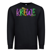 Black mardi gras krewe Premium Sweatshirt - MaliasSmallBusiness