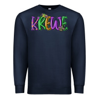 Navy mardi gras krewe Premium Sweatshirt - MaliasSmallBusiness