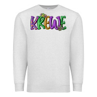 Oatmeal Heather mardi gras krewe Premium Sweatshirt - MaliasSmallBusiness