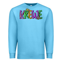 Ocean Blue mardi gras krewe Premium Sweatshirt - MaliasSmallBusiness