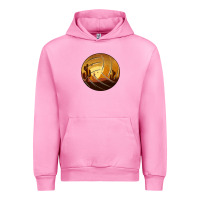 Fuchsia Pink Desert Cactus Sunset Volleyball Urban Hoodie - Bettercallsaul