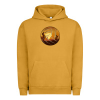 Pigment Peanut Butter Desert Cactus Sunset Volleyball Urban Hoodie - Bettercallsaul