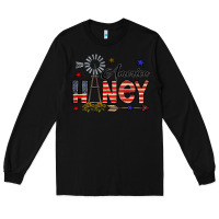 Black america honey Long Sleeve Tee - CowhideDigitalArt