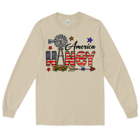 Mushroom america honey Long Sleeve Tee - CowhideDigitalArt