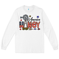 White america honey Long Sleeve Tee - CowhideDigitalArt