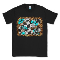 Black race leopard and gemstone background Classic Tee - HRA Design Shop