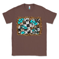 Chestnut race leopard and gemstone background Classic Tee - HRA Design Shop