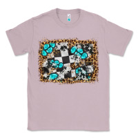 Lilac race leopard and gemstone background Classic Tee - HRA Design Shop