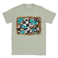 Race Leopard And Gemstone Background Classic Tee | Teevron
