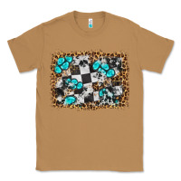 Toasted Coconut race leopard and gemstone background Classic Tee - HRA Design Shop