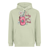 Matcha lucky girl drink Heavyweight Hoodie - MaliasSmallBusiness