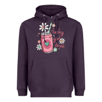 Lucky Girl Drink Heavyweight Hoodie | Teevron