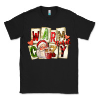 Black warm and cozy santa Classic Tee - FaDigitalArtStudio