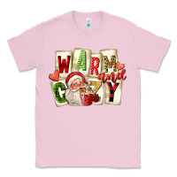 Bubblegum Pink warm and cozy santa Classic Tee - FaDigitalArtStudio