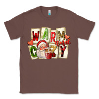 Chestnut warm and cozy santa Classic Tee - FaDigitalArtStudio