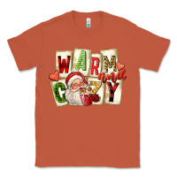 Copper warm and cozy santa Classic Tee - FaDigitalArtStudio