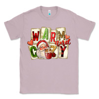 Lilac warm and cozy santa Classic Tee - FaDigitalArtStudio