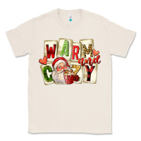 Natural warm and cozy santa Classic Tee - FaDigitalArtStudio