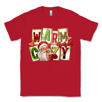 Red warm and cozy santa Classic Tee - FaDigitalArtStudio