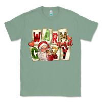 Sage warm and cozy santa Classic Tee - FaDigitalArtStudio