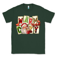 Sports Green warm and cozy santa Classic Tee - FaDigitalArtStudio