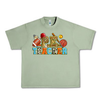 Oil Green p.e. teacher Urban Heavy Tee - Zillion Design Studio