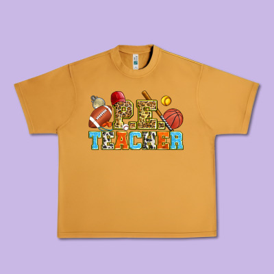 P.e. Teacher Urban Heavy Tee Designed By Zillion Design Studio
