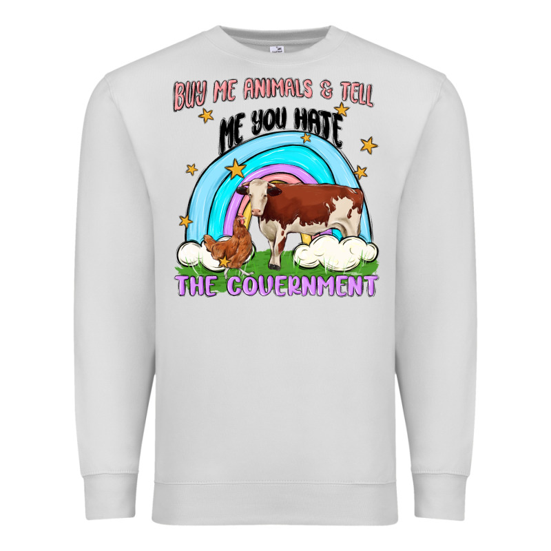 Buy Me Animals Malia Premium Sweatshirt by MaliasSmallBusiness | Teevron