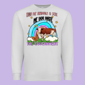 Buy Me Animals Malia Premium Sweatshirt Designed By Maliassmallbusiness