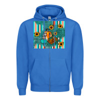 True Royal pumpkin Zipper Hoodie - JahusDesignShop