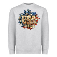 Usa Sunflower Billie Wilder Heavyweight Sweatshirt | Teevron