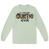 Matcha auntie Long Sleeve Tee - CowhideDigitalArt