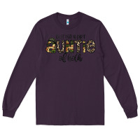 Plum auntie Long Sleeve Tee - CowhideDigitalArt
