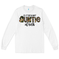 White auntie Long Sleeve Tee - CowhideDigitalArt